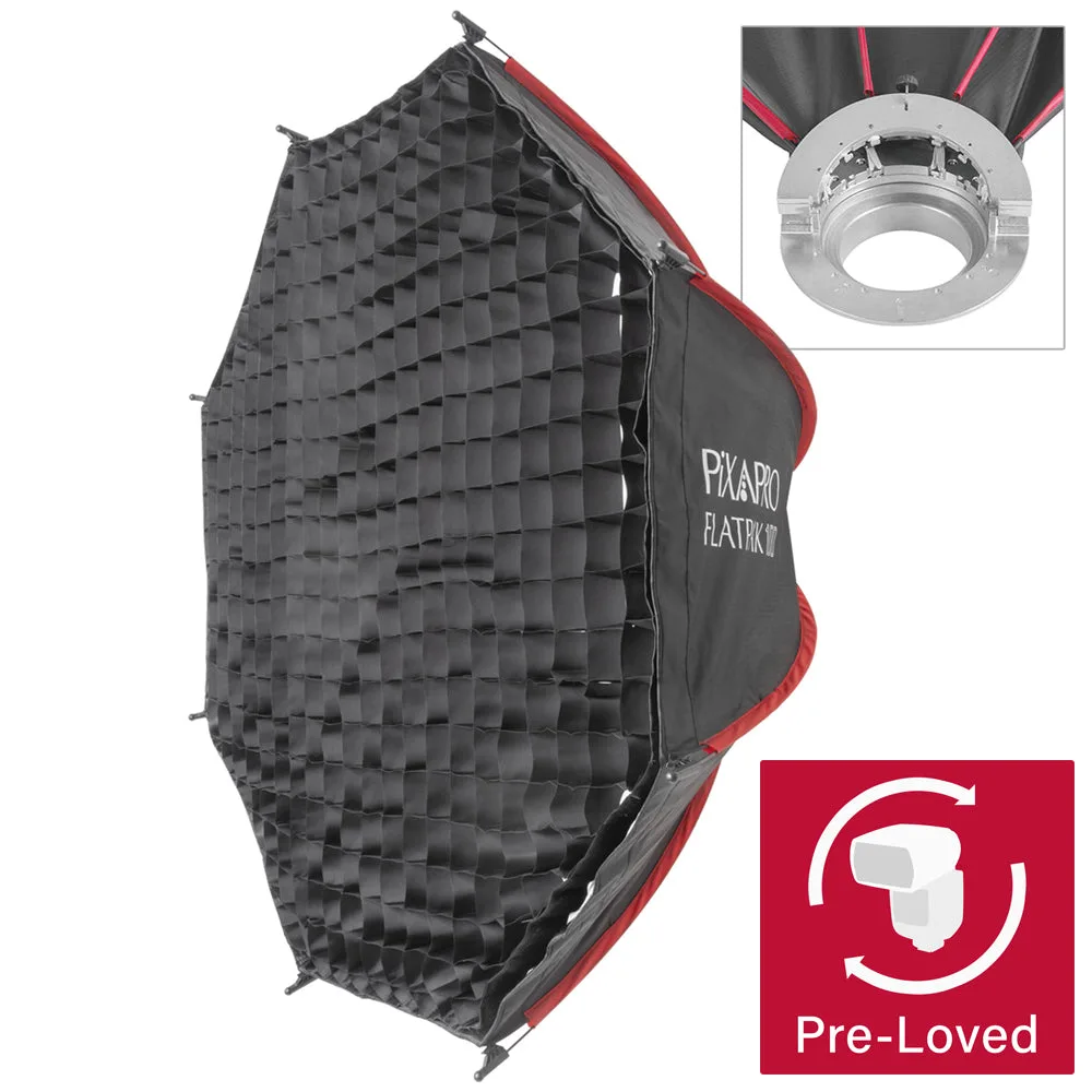 100cm Quick Setup Portable FlatPak Octagonal Softbox (Patented Design) - Bowens S-Type — photography studio equipment