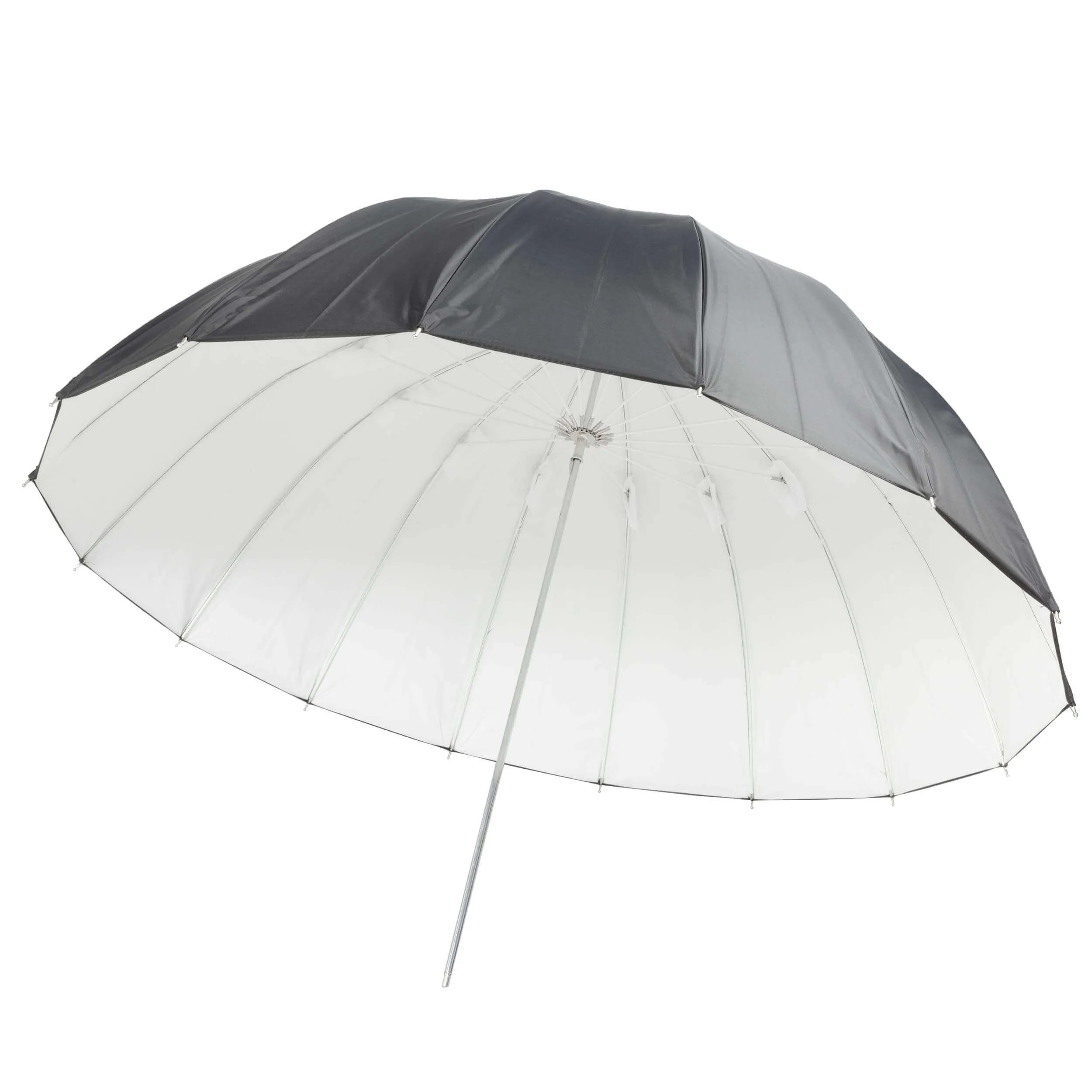 130cm Black/White Photo Studio Parabolic Reflective Umbrella — photography studio equipment
