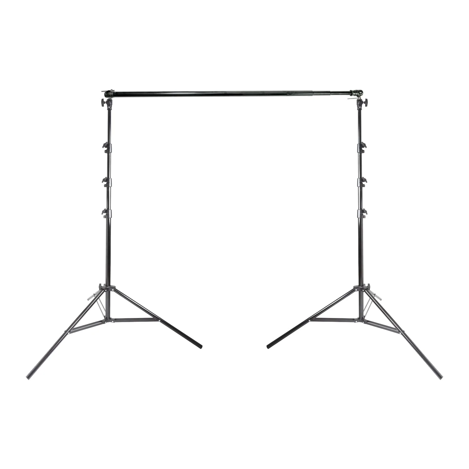2.4x3m Small Adjustable Telescopic Background Stand — photography studio equipment