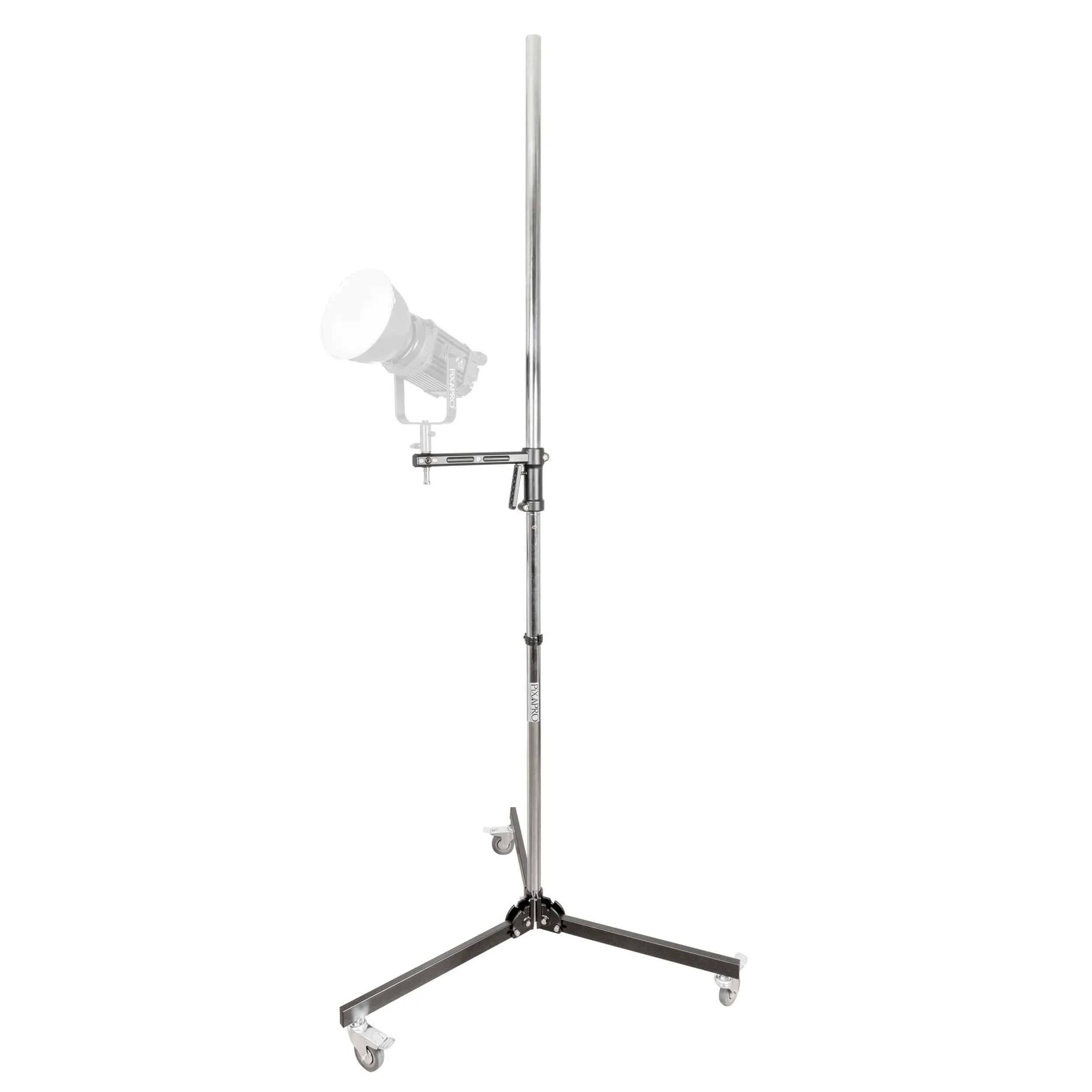 220cm Wheeled Column Light Stand with Adjustable Grip Handle Support (Including 1 handle) — photography studio equipment