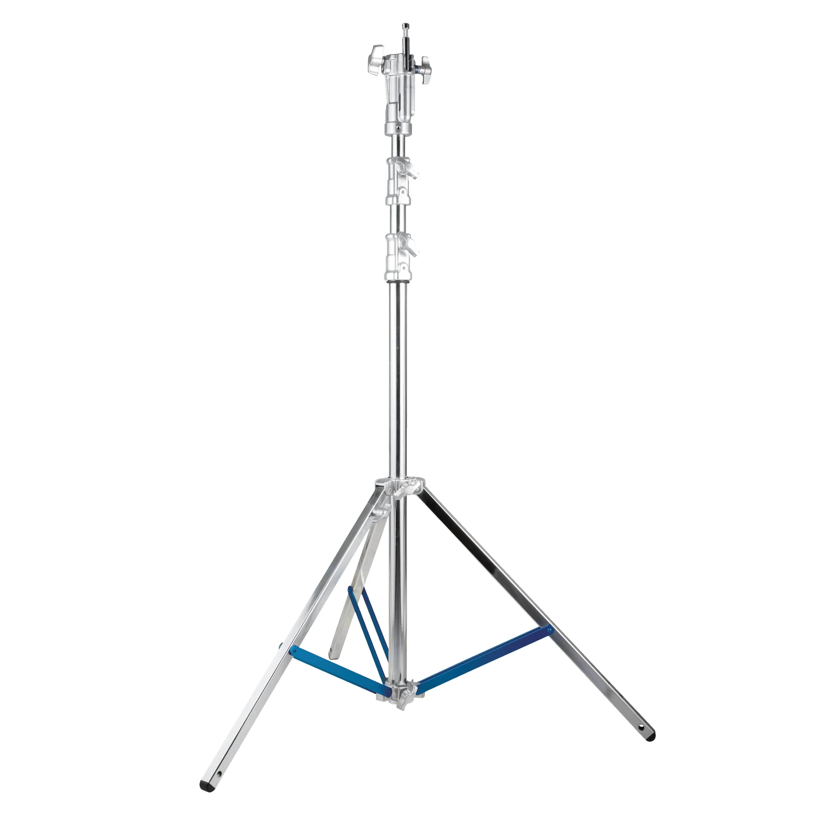 228cm Dual-Riser Stainless Steel Low Mighty Junior-Pin Combo Stand with Levelling Leg — photography studio equipment
