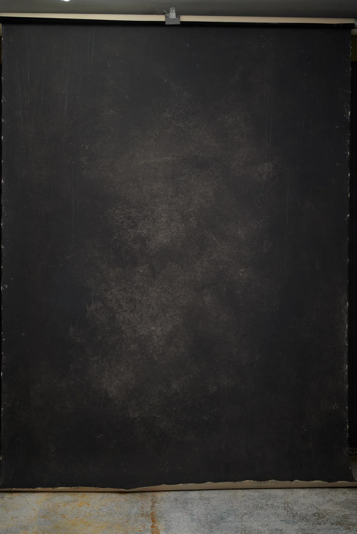 Black Charcoal Hand Painted Canvas Backdrop 180x270cm