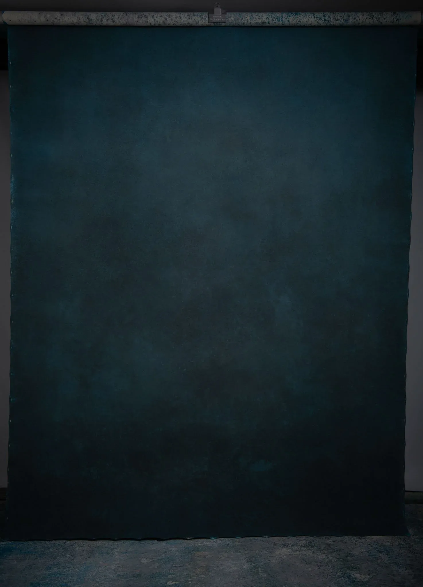 Blue grey hand painted canvas backdrop 180X270cm 11222