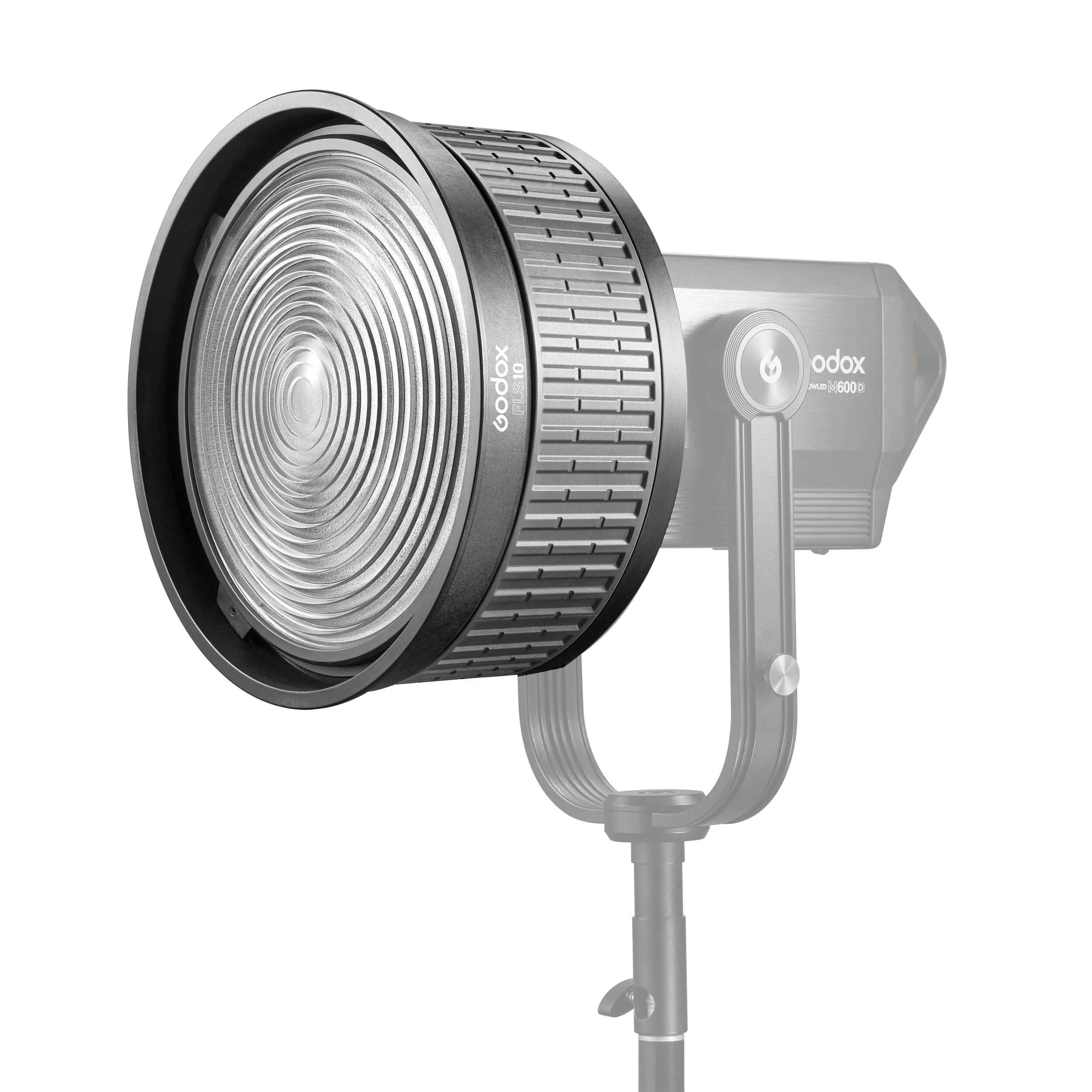 FLS10 10" Fresnel Lens Focusing Adapter Spotlight Bowens Mount — photography studio equipment