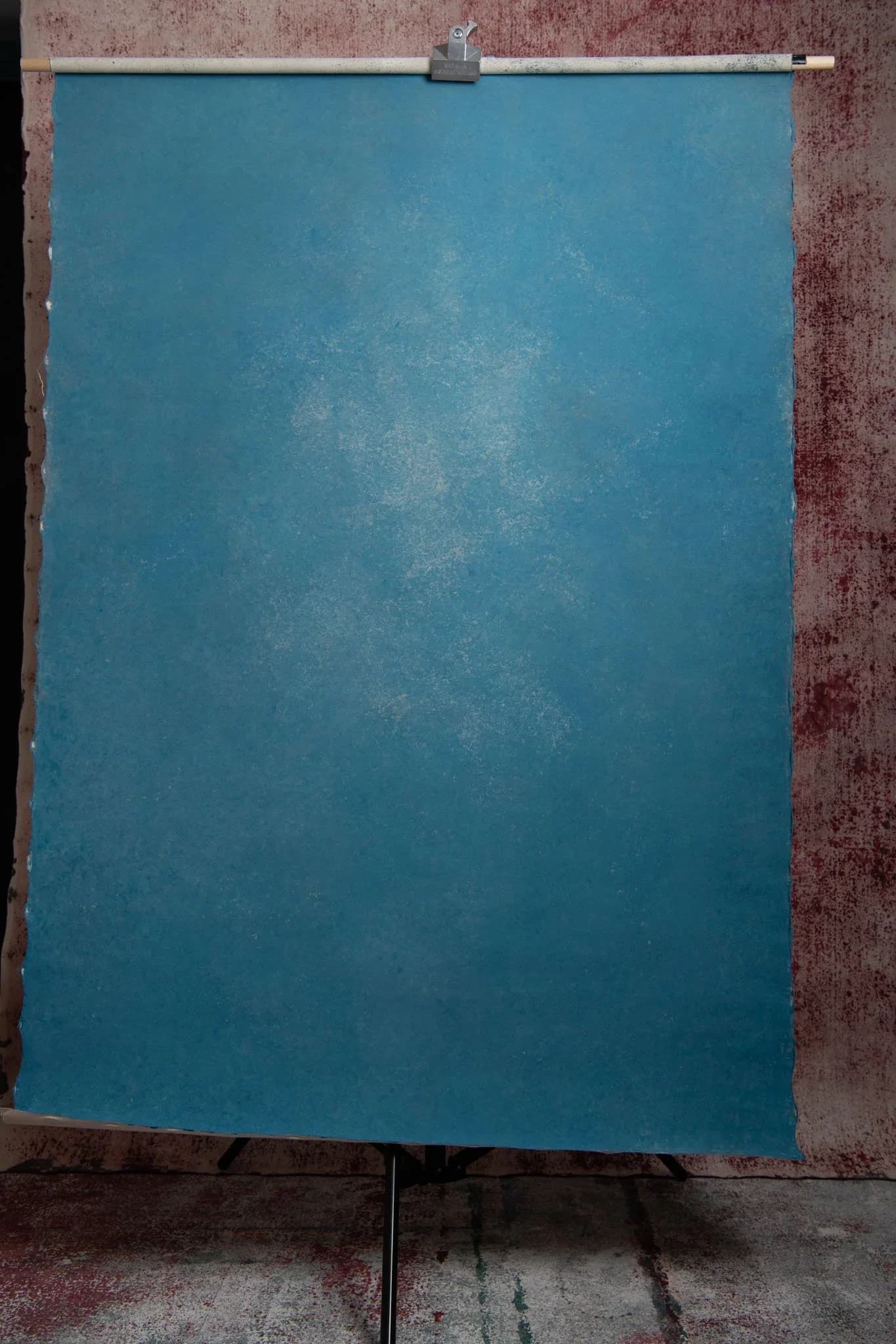 Deep blue Hand painted backdrop 122x180 cm (12120822)