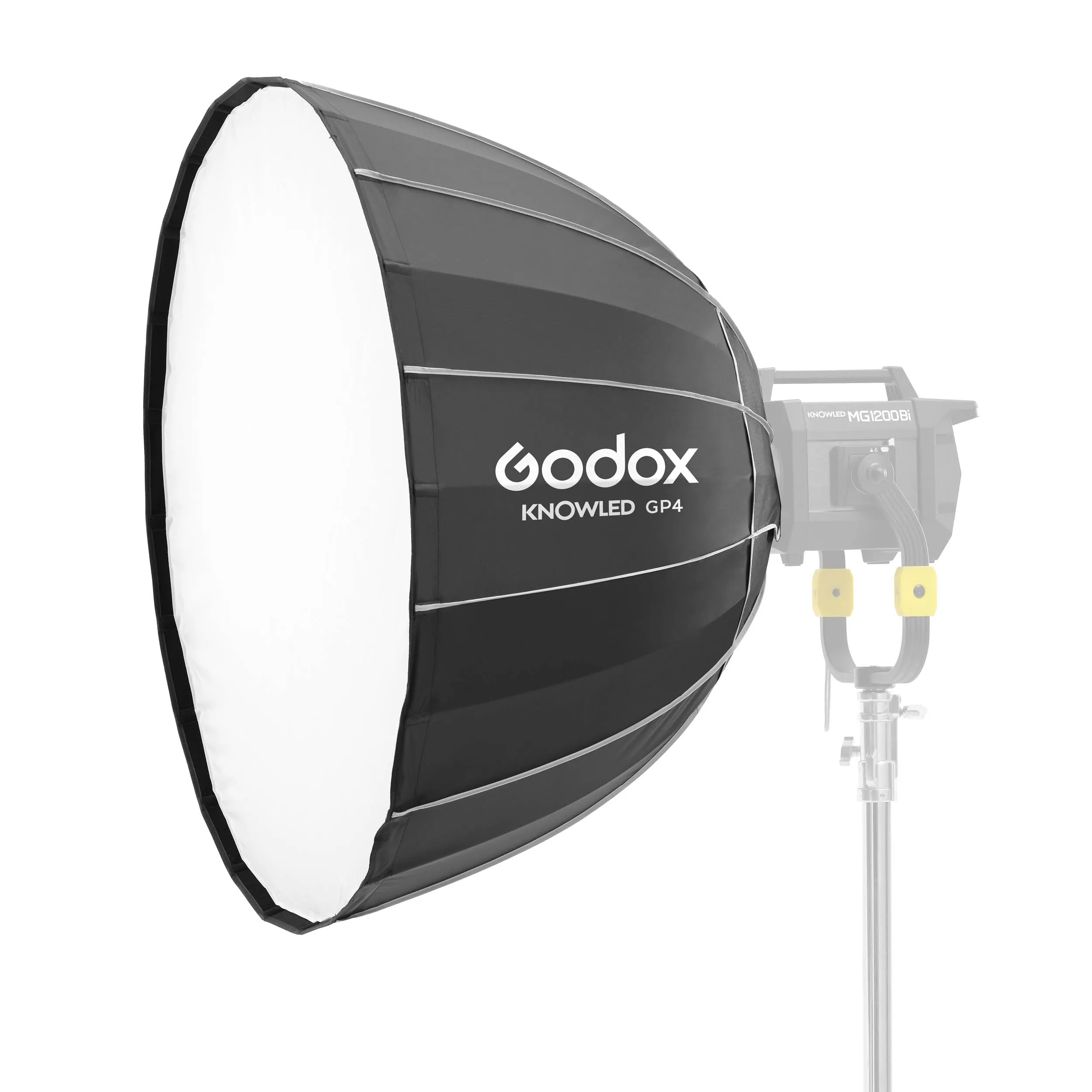 KNOWLED GP4 120cm G-Mount Parabolic Softbox for MG1200Bi and MG2400Bi — photography studio equipment