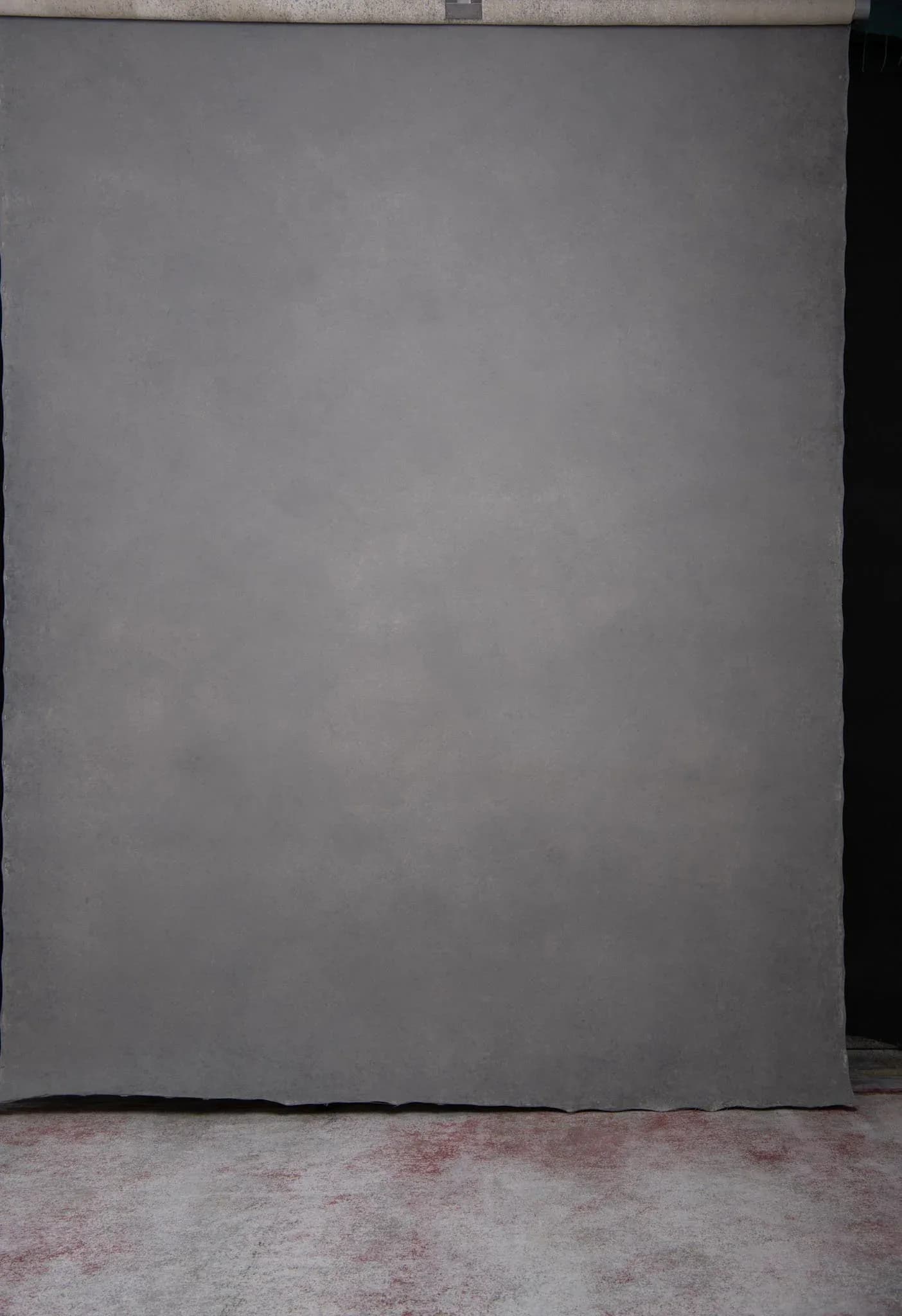 Medium grey Hand painted canvas backdrop with reverse side 180X270cm (66522)