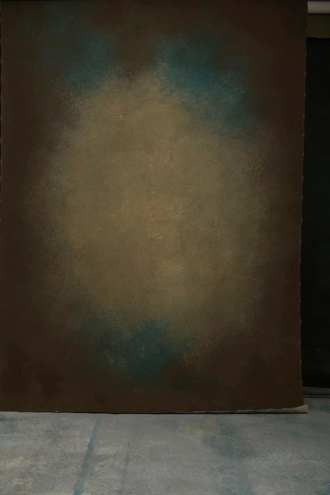 Medium texture colourful hand painted canvas backdrop for photographers 180x270cm 090125