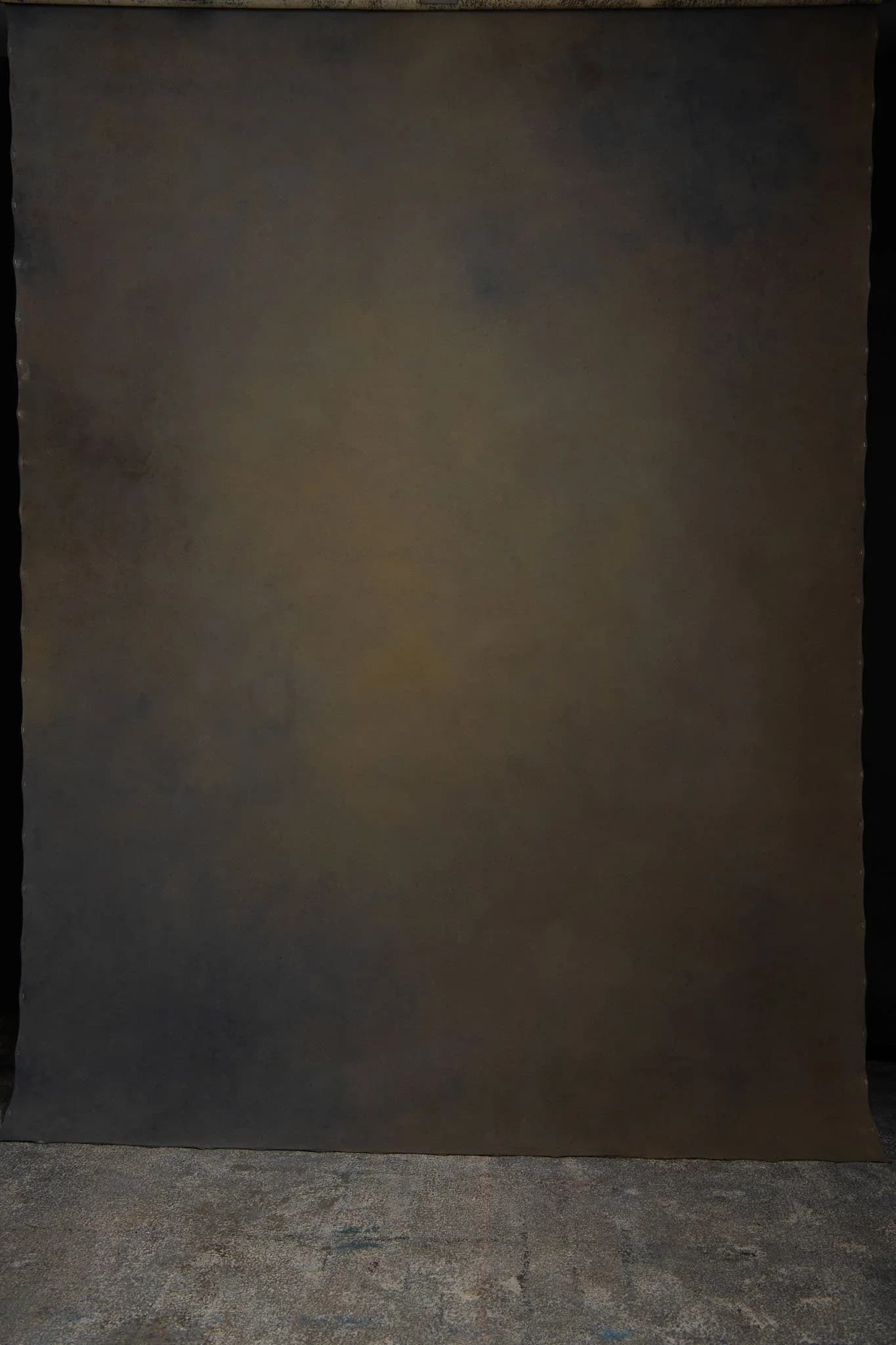 Low texture Brown with red, blue yellow undertones hand painted canvas backdrop 180x270cm 01081123