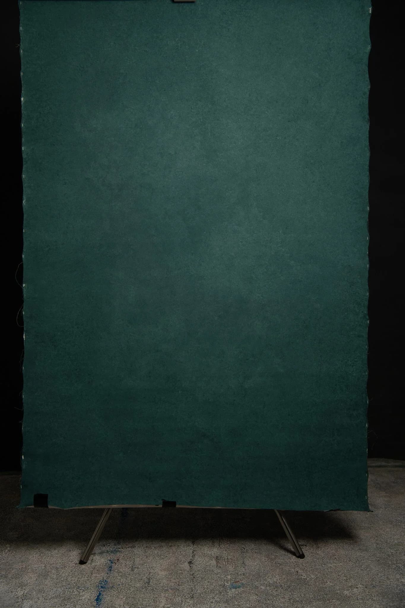 Medium texture hand painted canvas backdrop for photographers in Sage Green 4x6cm. 07170224