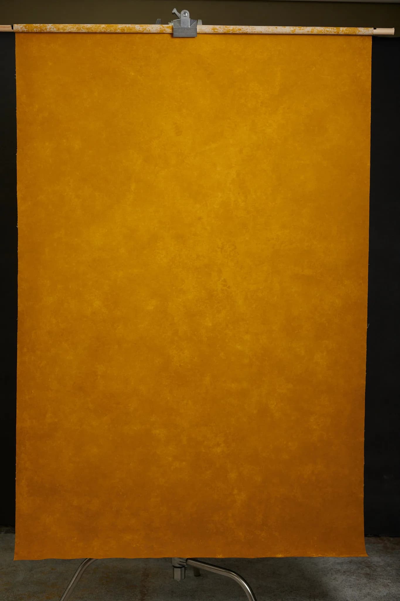 Mustard Yellow Textured Canvas Backdrop 122x180cm