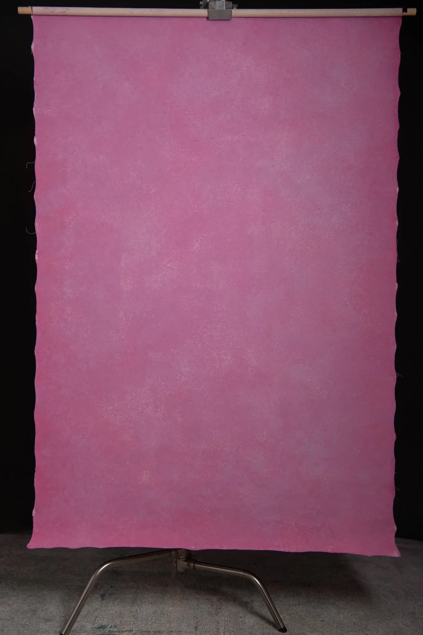 Hot Pink with a bit of texture hand painted canvas backdrop for photographers 122x180cm (4x6) 05010923