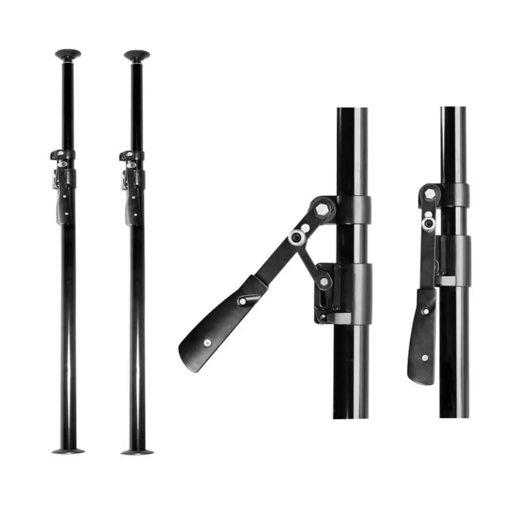Professional Metal Extendable Autopoles Set (235-400cm) — photography studio equipment