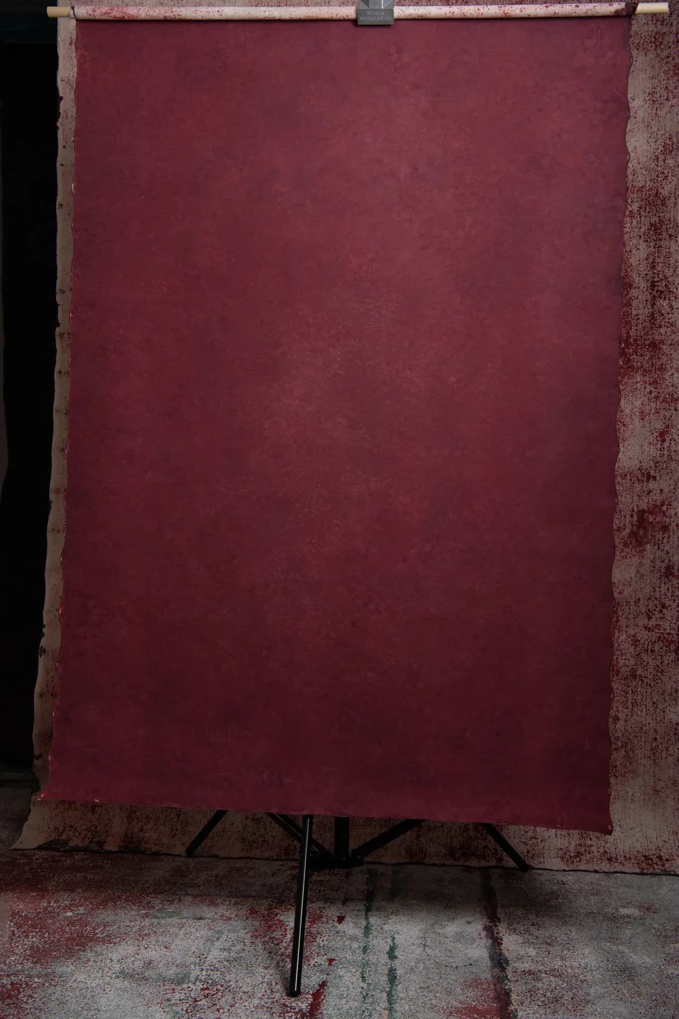 ✅ Dark red UK photography background 122x180cm (4x6) (5120822)