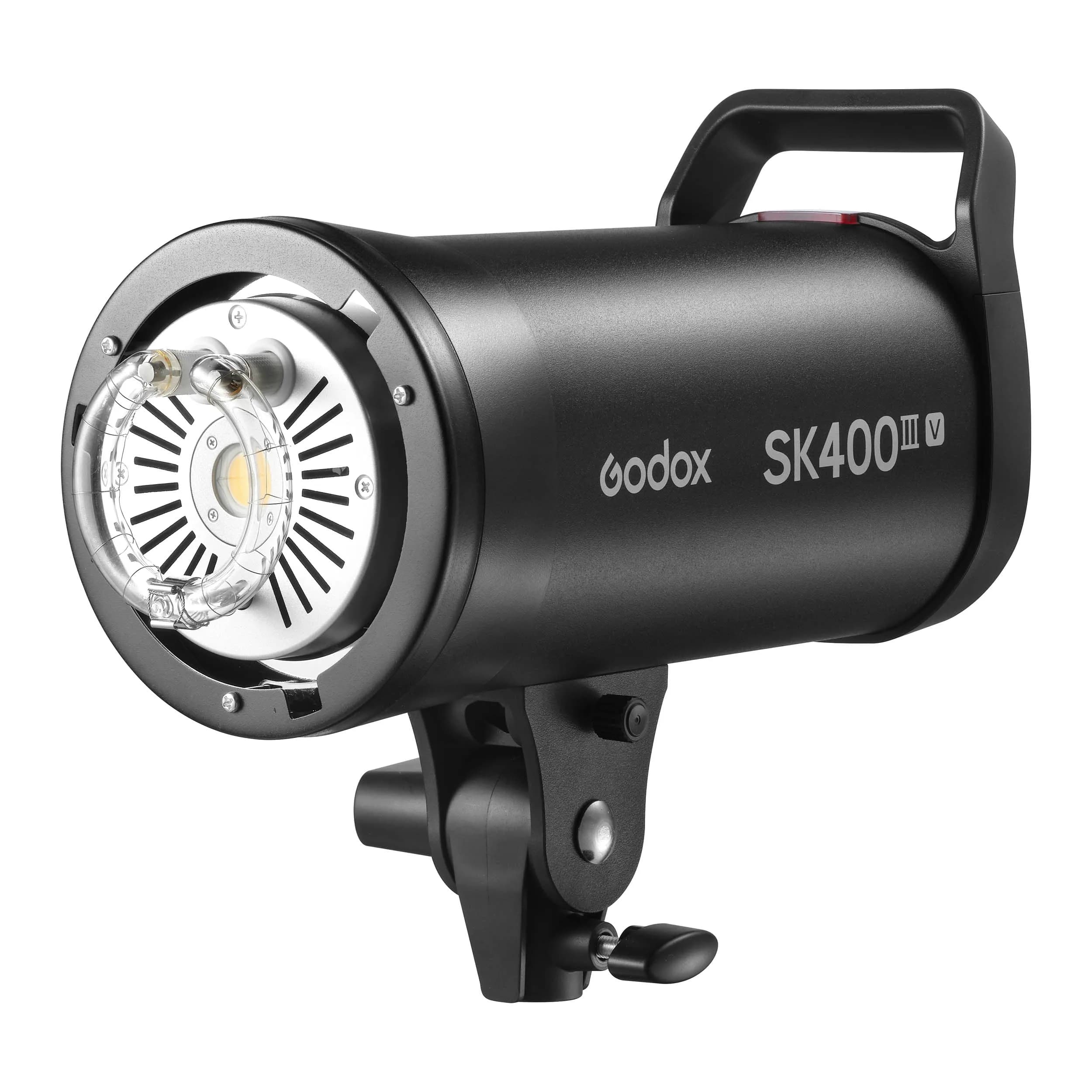 SK400IIIV 400Ws Mains-Powered Monolight Studio Flash with 10W LED Modelling Lamp — photography studio equipment