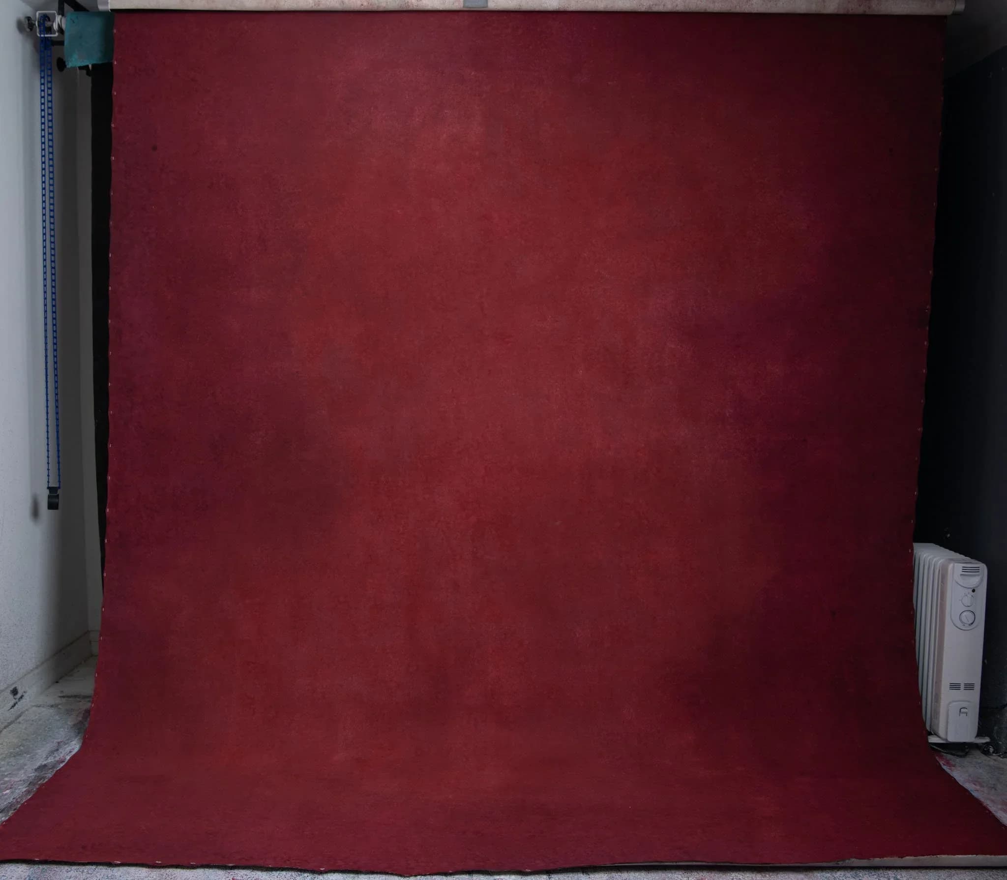 Red like wine Hand Pianted canvas backdrop for rent or buy 2.7x3.4m 271122