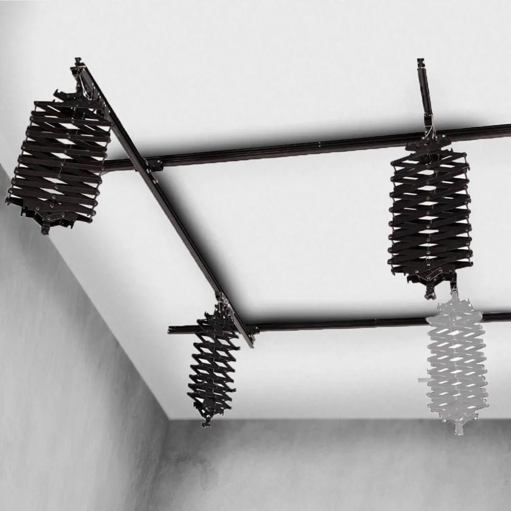 Studio Lighting Pantograph Support Ceiling Rail System — photography studio equipment